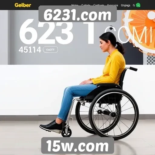 Acessibilidade e navegação no 6231.com