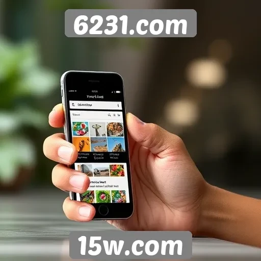 Desempenho do site 6231.com em dispositivos móveis