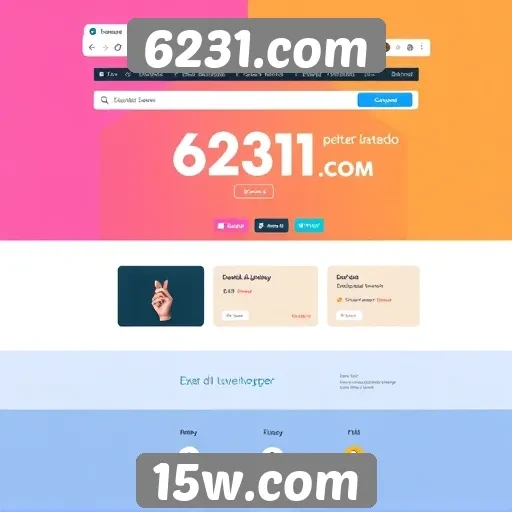 Análise da interface do usuário do site 6231.com